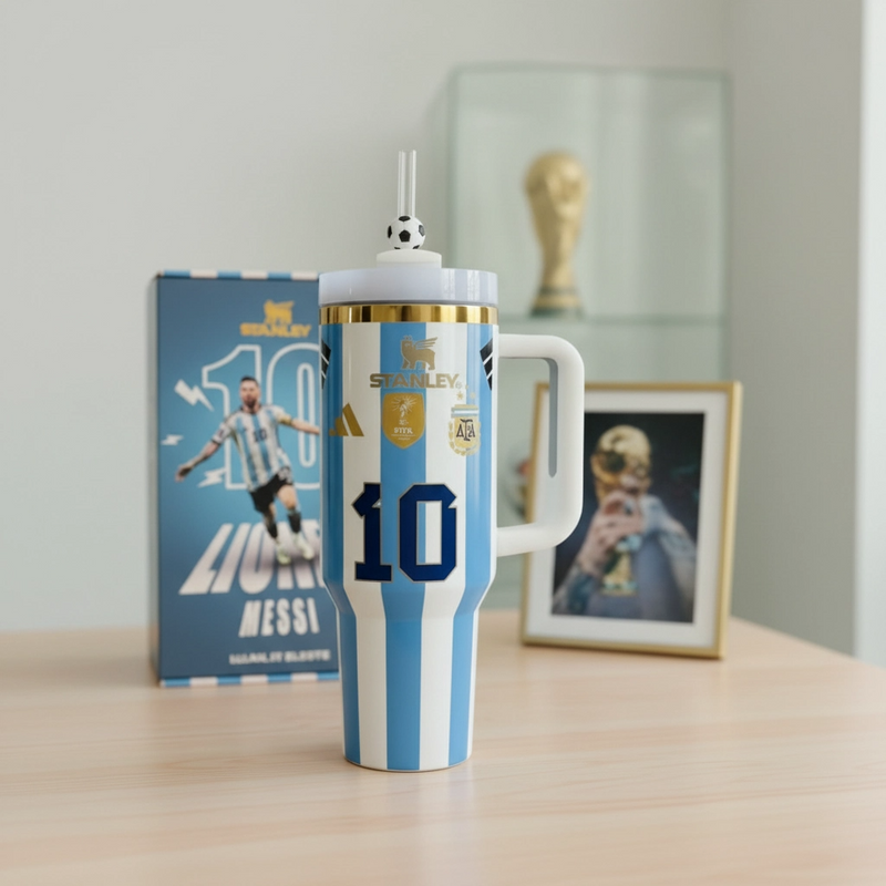 Vaso Stanley Messi Edición Mundial 2026