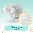 Combo Ahorro Pañales Deluxe Protection x3 Paquetes + 12 Packs de Toallitas Húmedas