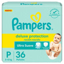 Combo Ahorro Pañales Deluxe Protection x3 Paquetes + 12 Packs de Toallitas Húmedas